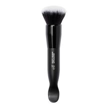 E.L.F. PUTTY PRIMER BRUSH & APPLICATOR (HERRAMIENTA DE MAQUILLAJE DE DOBLE PUNTA Y BROCHA DE MAQUILLAJE)